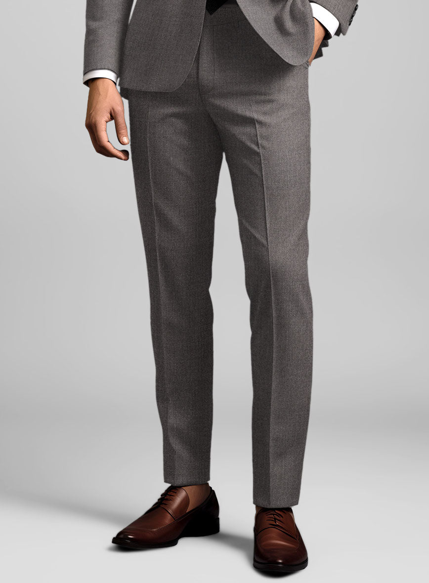 Caccioppoli Sun Dream Brown Wool Silk Pants