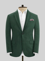 Campari Green Mile Linen Jacket - StudioSuits