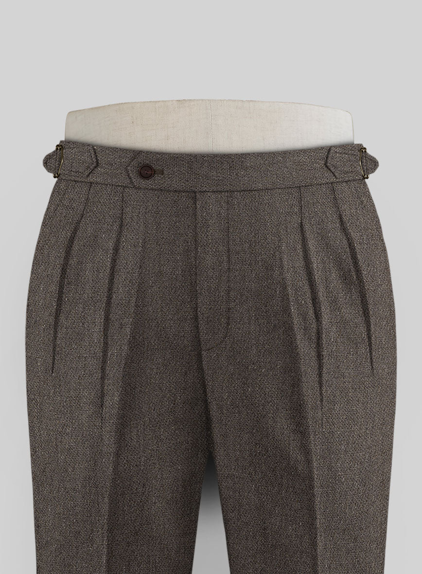 Carre Brown Highland Tweed Trousers