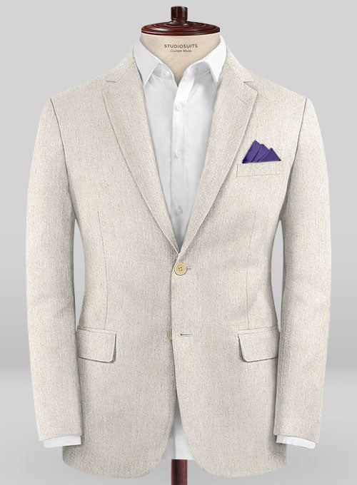 Colombo Light Beige Cashmere Jacket