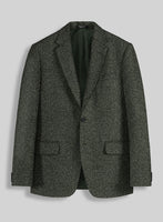 Dark Olive Flecks Donegal Tweed Suit - StudioSuits