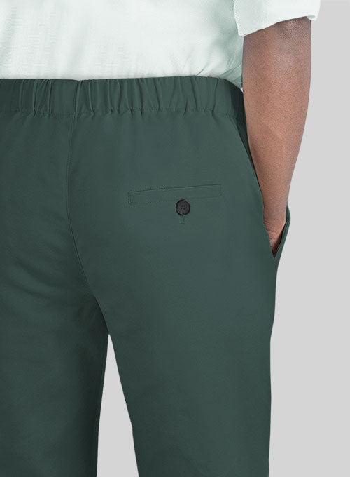 Easy Pants Gallo Green Stretch Chino - StudioSuits