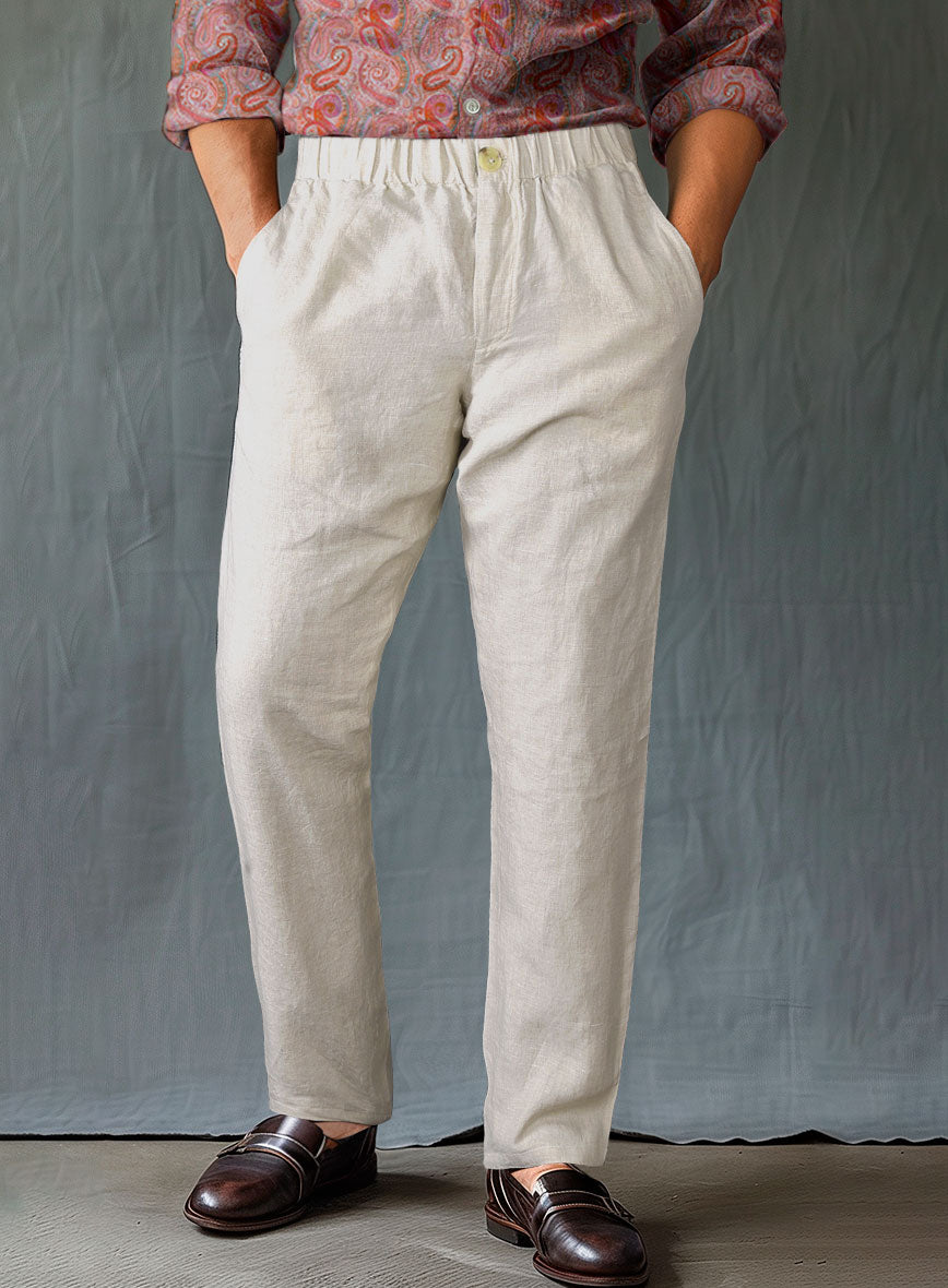 Easy Pants Italian Meadow Linen Pants - StudioSuits