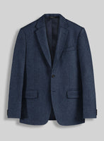 Empire Blue Tweed Jacket - StudioSuits