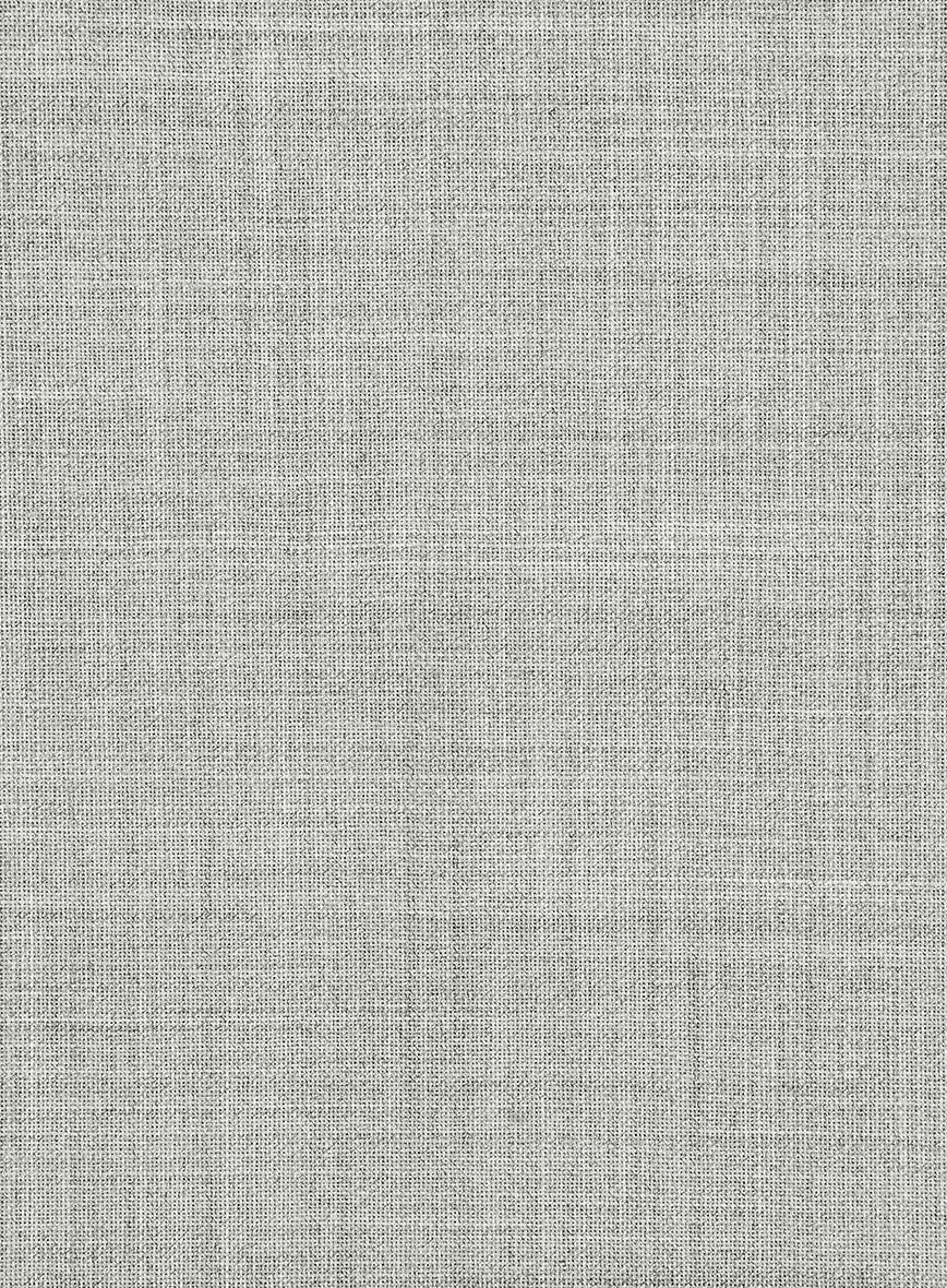 Fresco Light Gray Wool Suit - StudioSuits