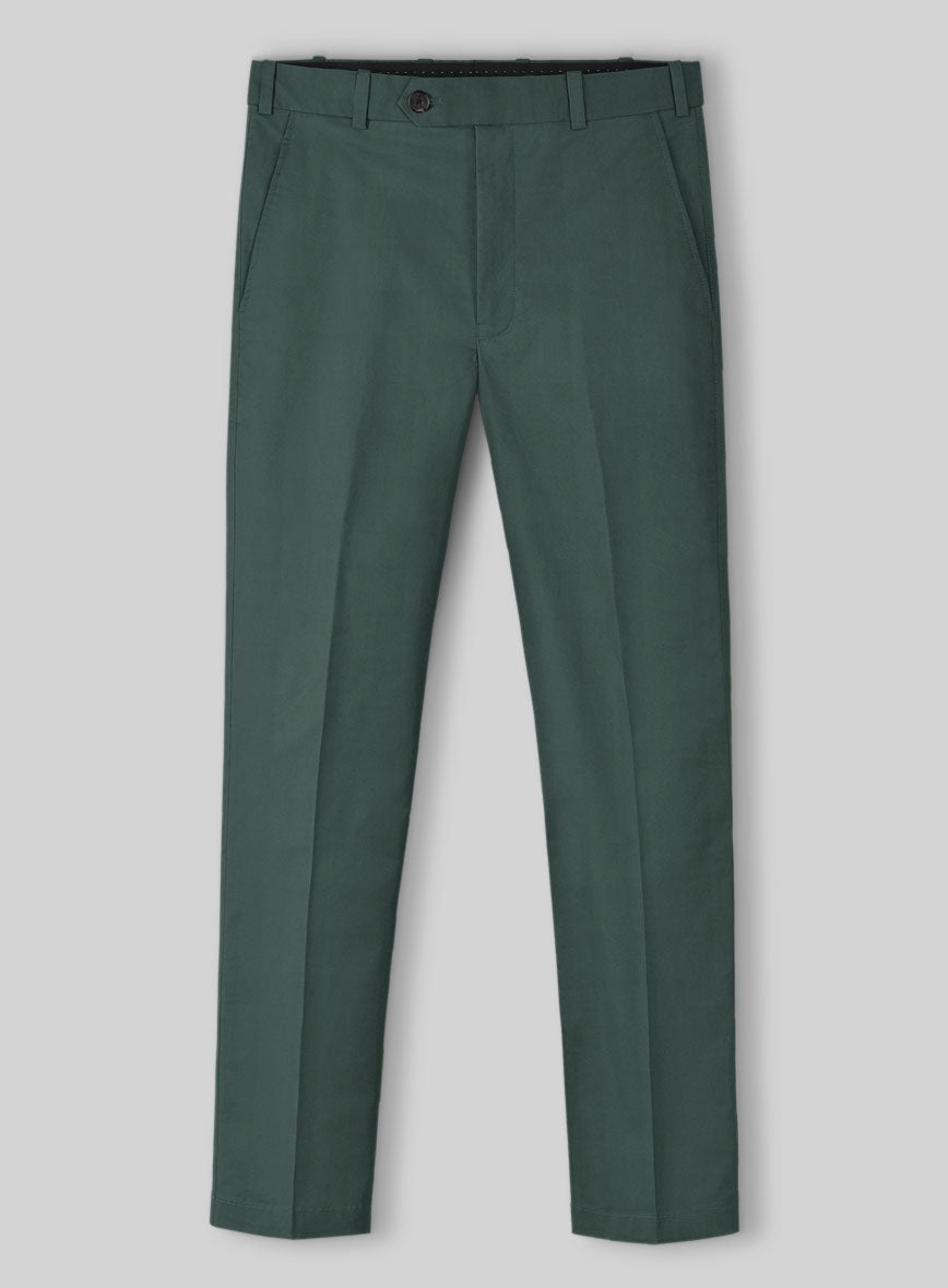 Gallo Green Stretch Chino Suit - StudioSuits