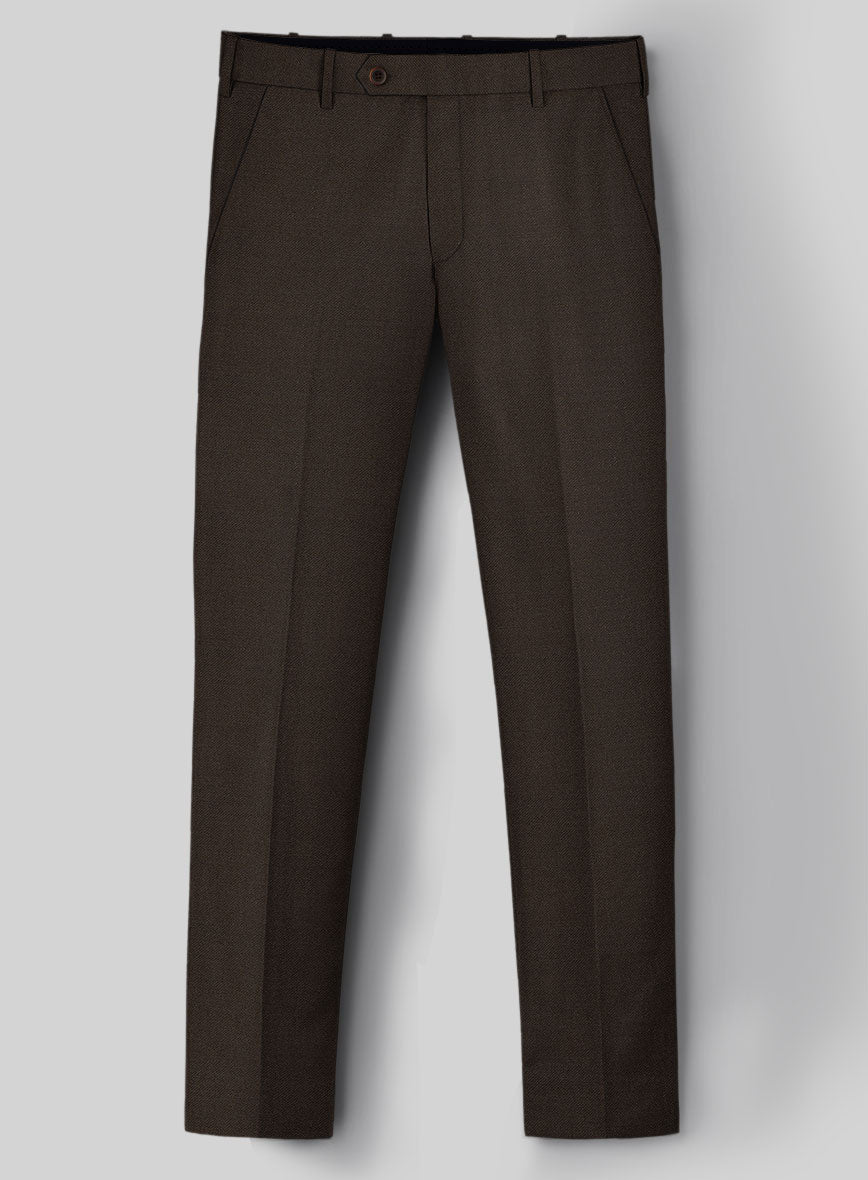 Guabello 1815 Espresso Brown Twill Suit - StudioSuits