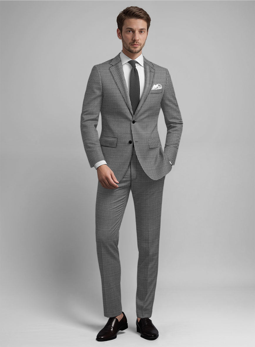 Guabello BW Houndstooth Suit