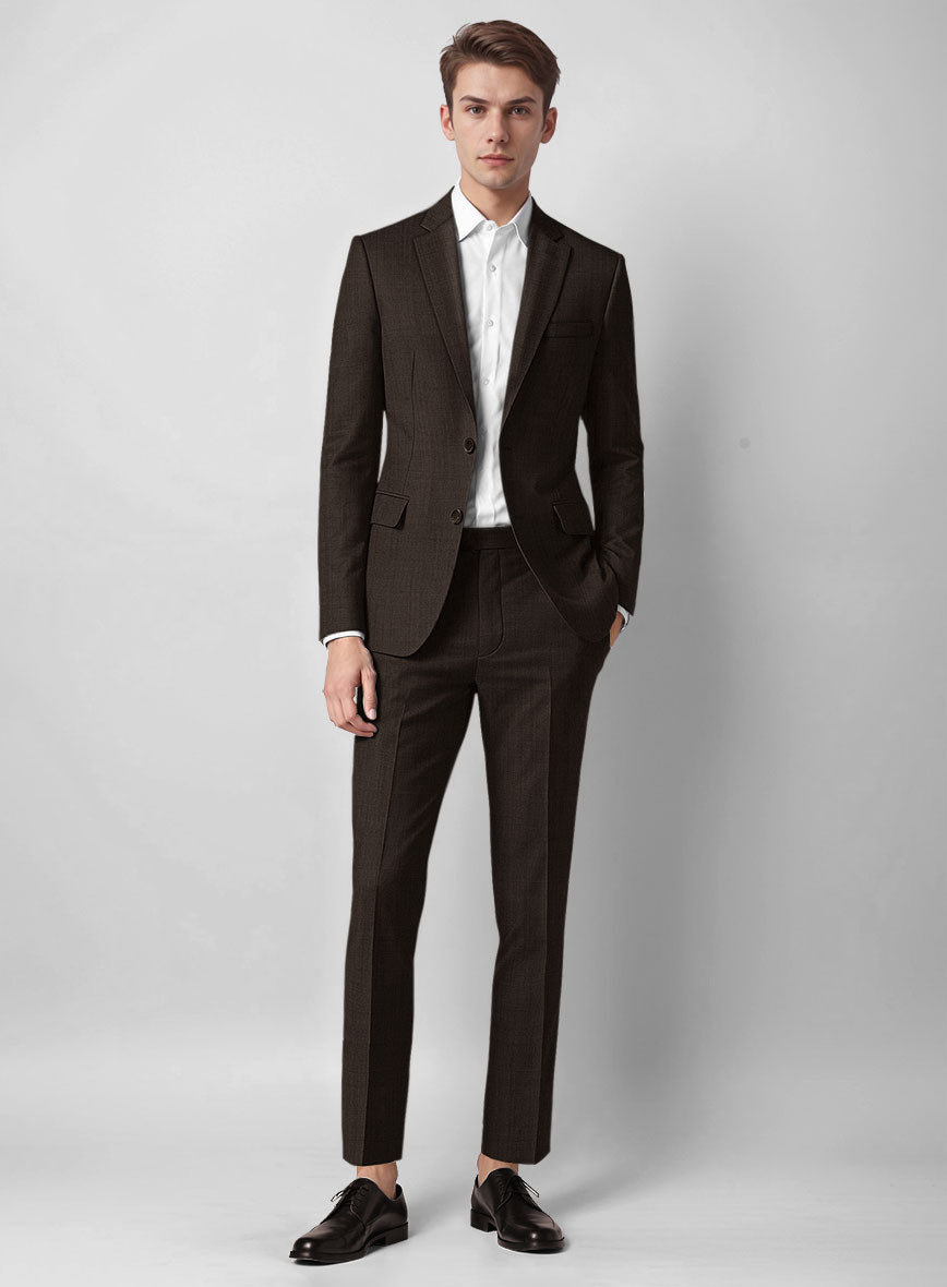 Guabello Dark Brown Suit