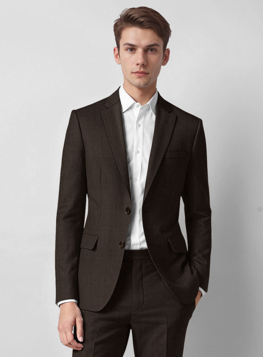 Guabello Dark Brown Suit