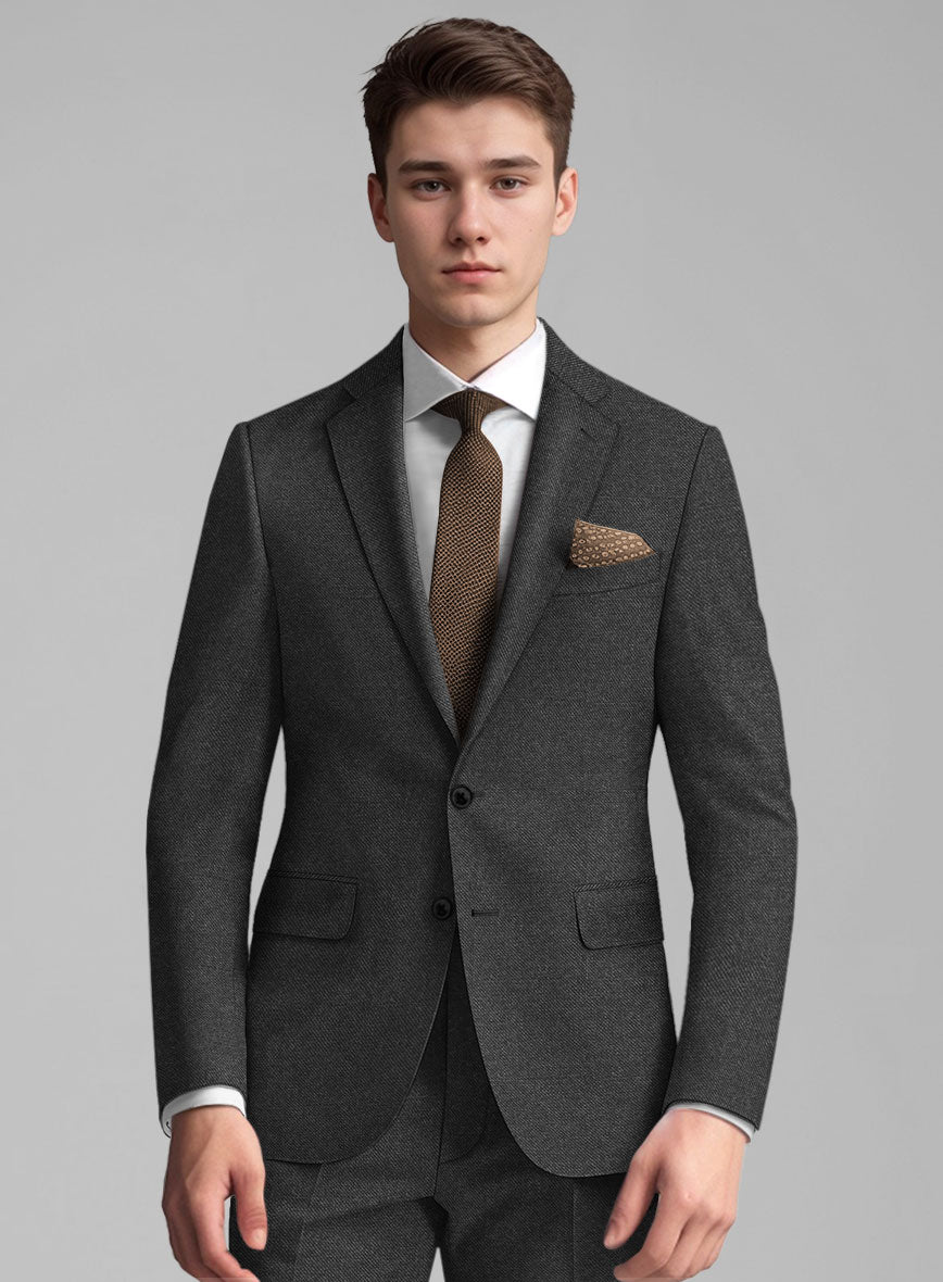 Guabello Dark Gray Highball Suit - StudioSuits