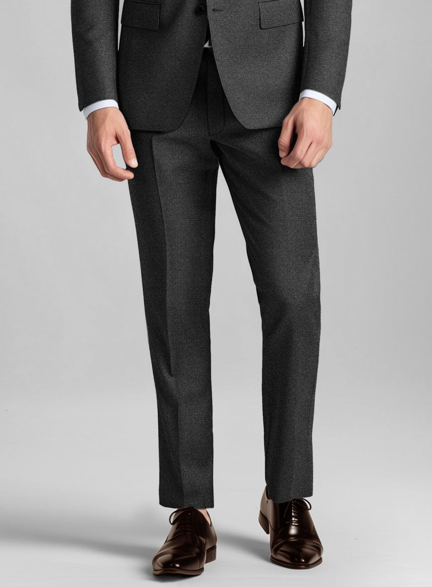 Guabello Dark Gray Highball Suit - StudioSuits