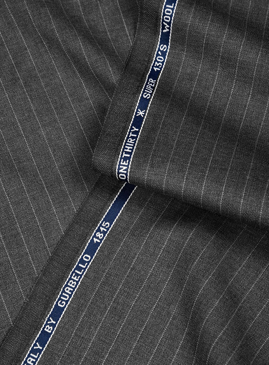 Guabello Gray Pinstripe Suit - StudioSuits