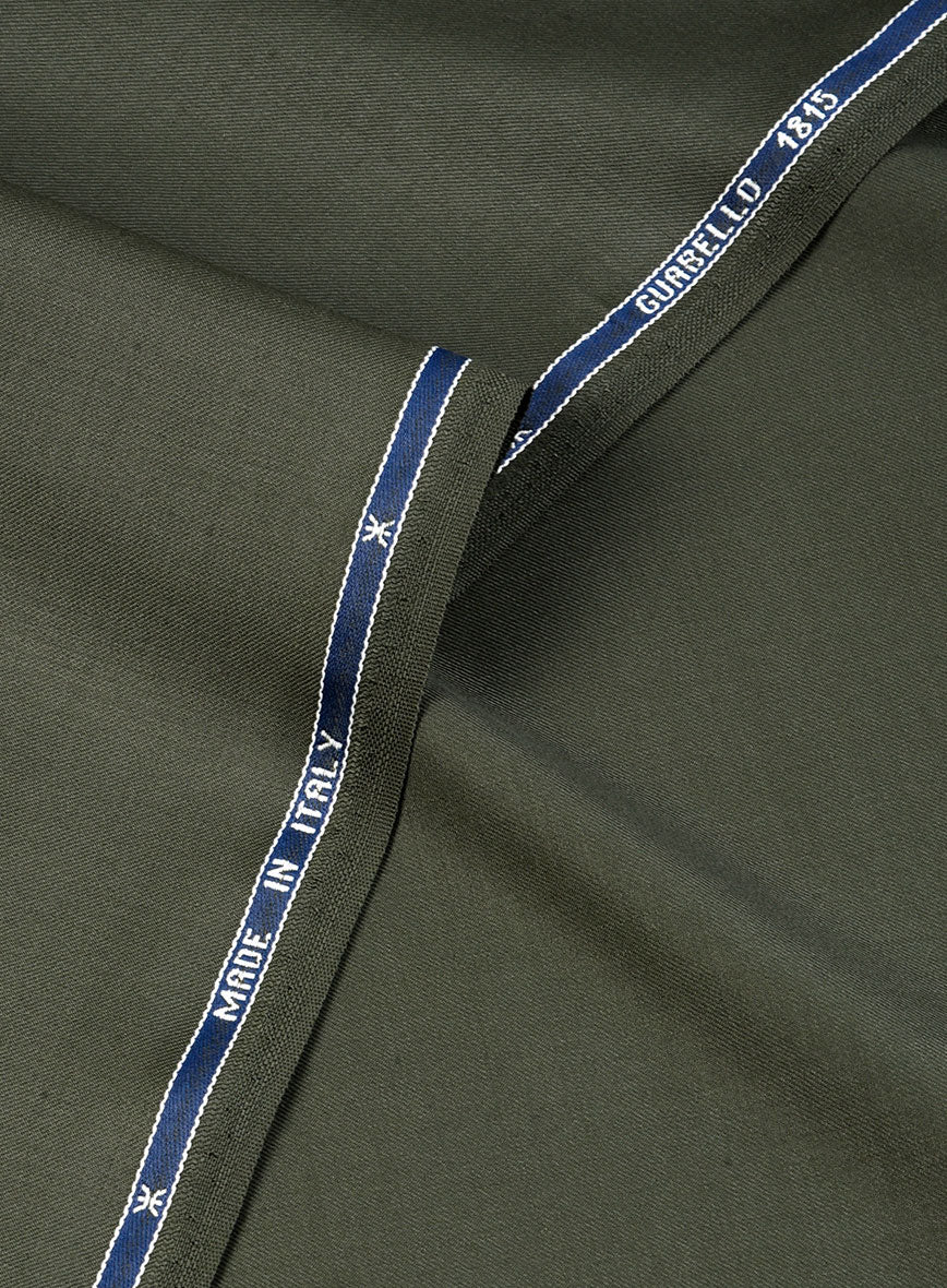 Guabello Green Twill Pants - StudioSuits