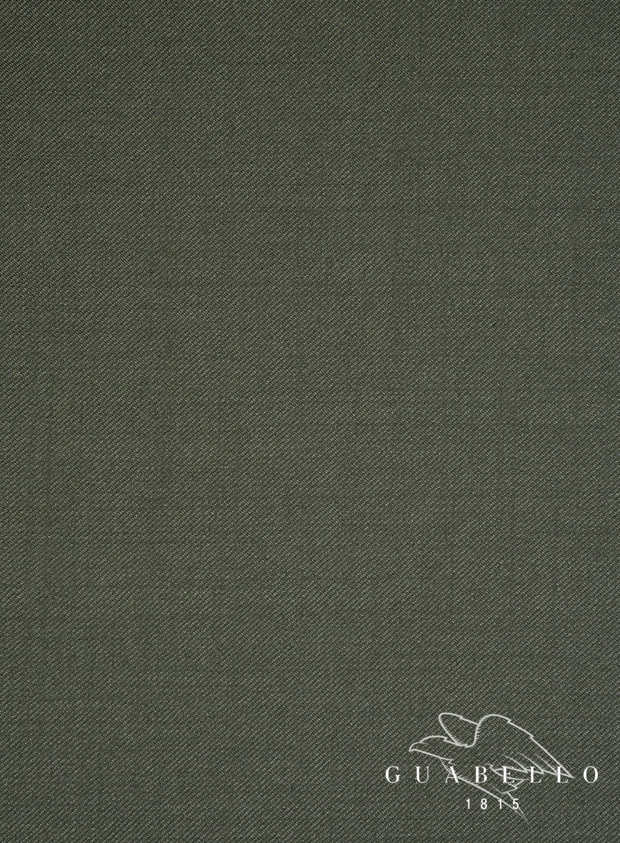 Guabello Green Twill Suit - StudioSuits