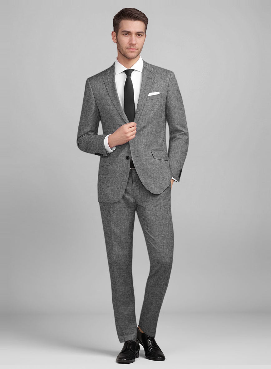 Guabello Light Gray Suit - StudioSuits