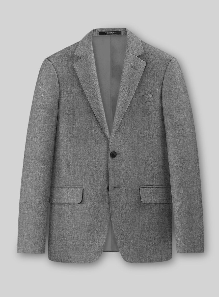 Guabello Light Gray Suit - StudioSuits