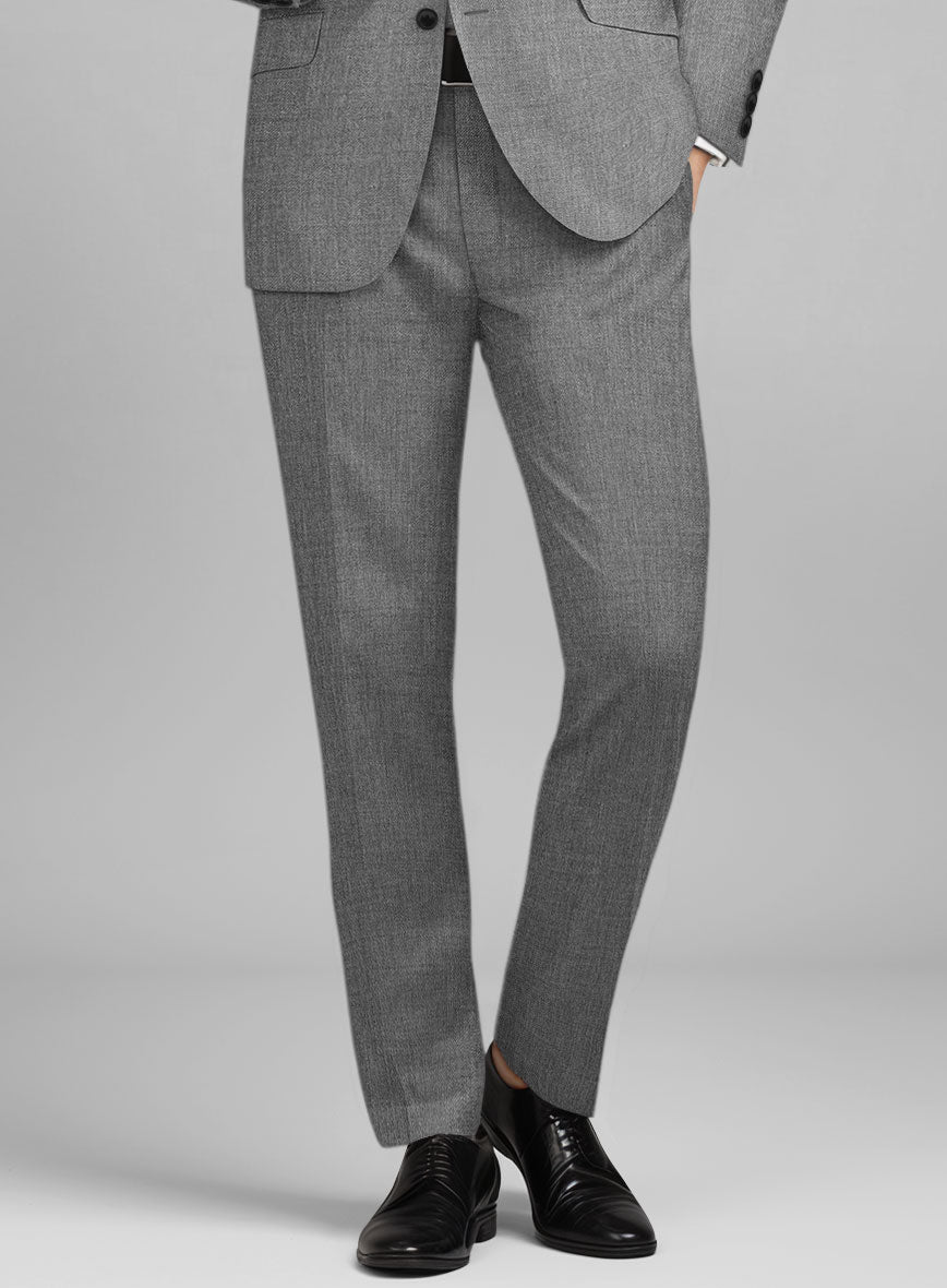 Guabello Light Gray Suit - StudioSuits