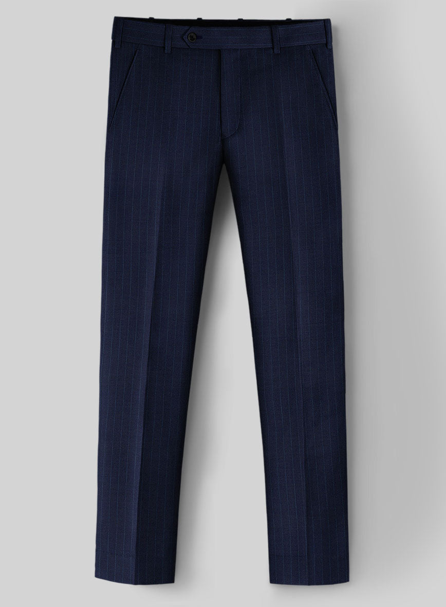 Guabello Royal Blue Pinstripe Suit - StudioSuits