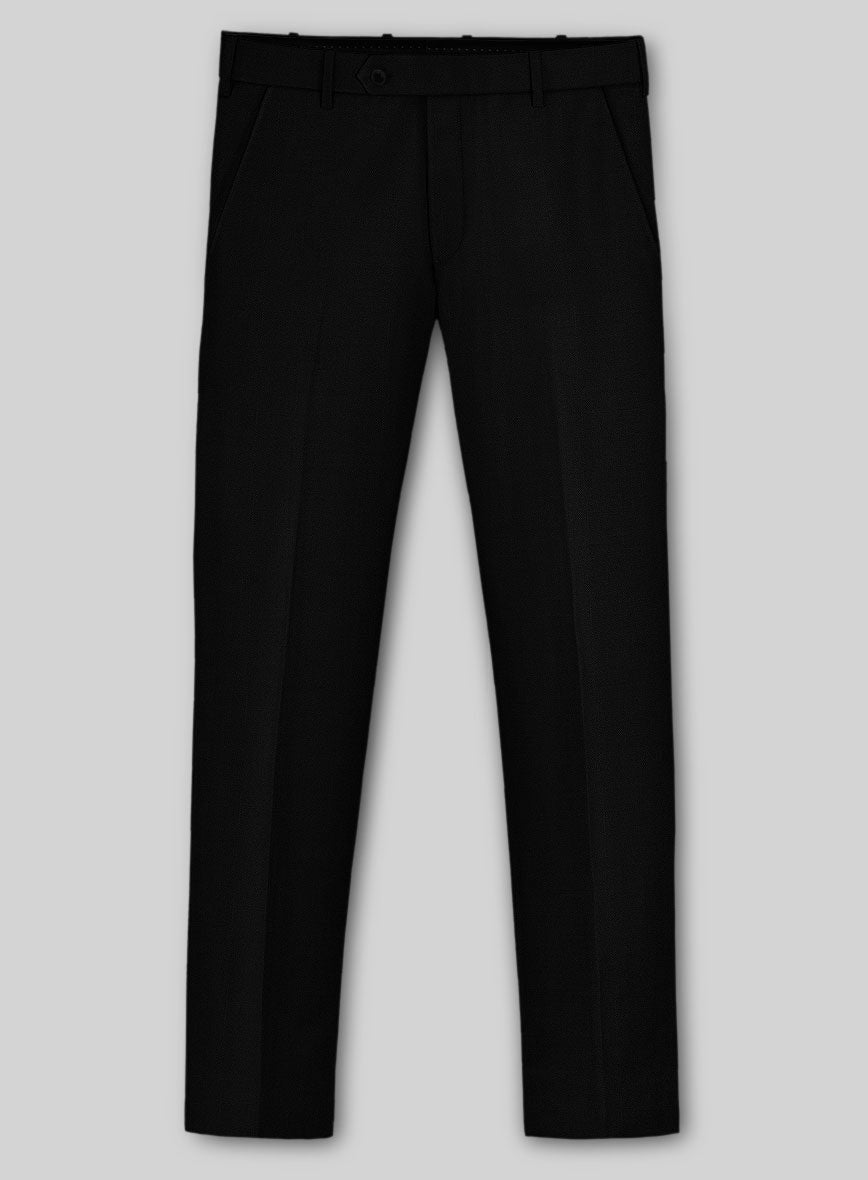 Guabello Tropical Black Pants - StudioSuits