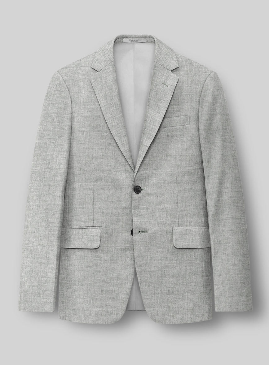 Guabello Tropical Light Gray Suit - StudioSuits