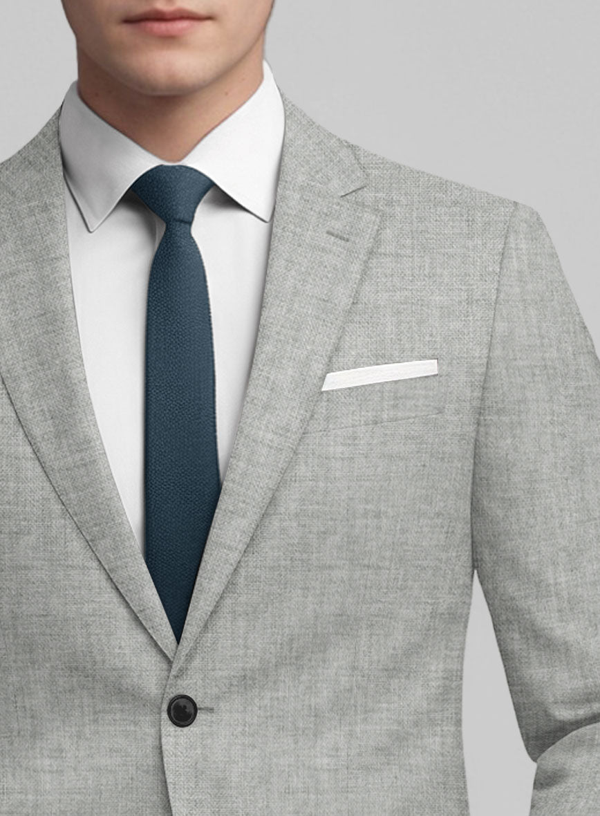 Guabello Tropical Light Gray Suit - StudioSuits