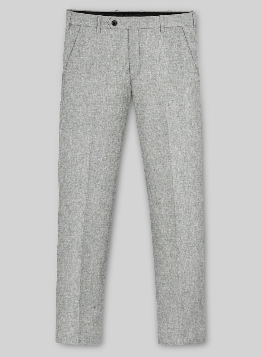 Guabello Tropical Light Gray Suit - StudioSuits