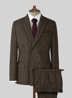 Haberdasher Brown Tweed Suit - StudioSuits