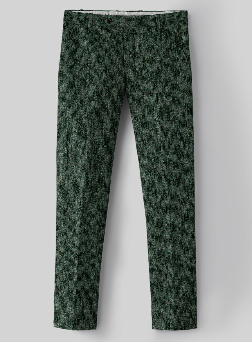 Haberdasher Green Tweed Pants