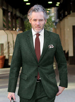 Haberdasher Green Tweed Suit - StudioSuits