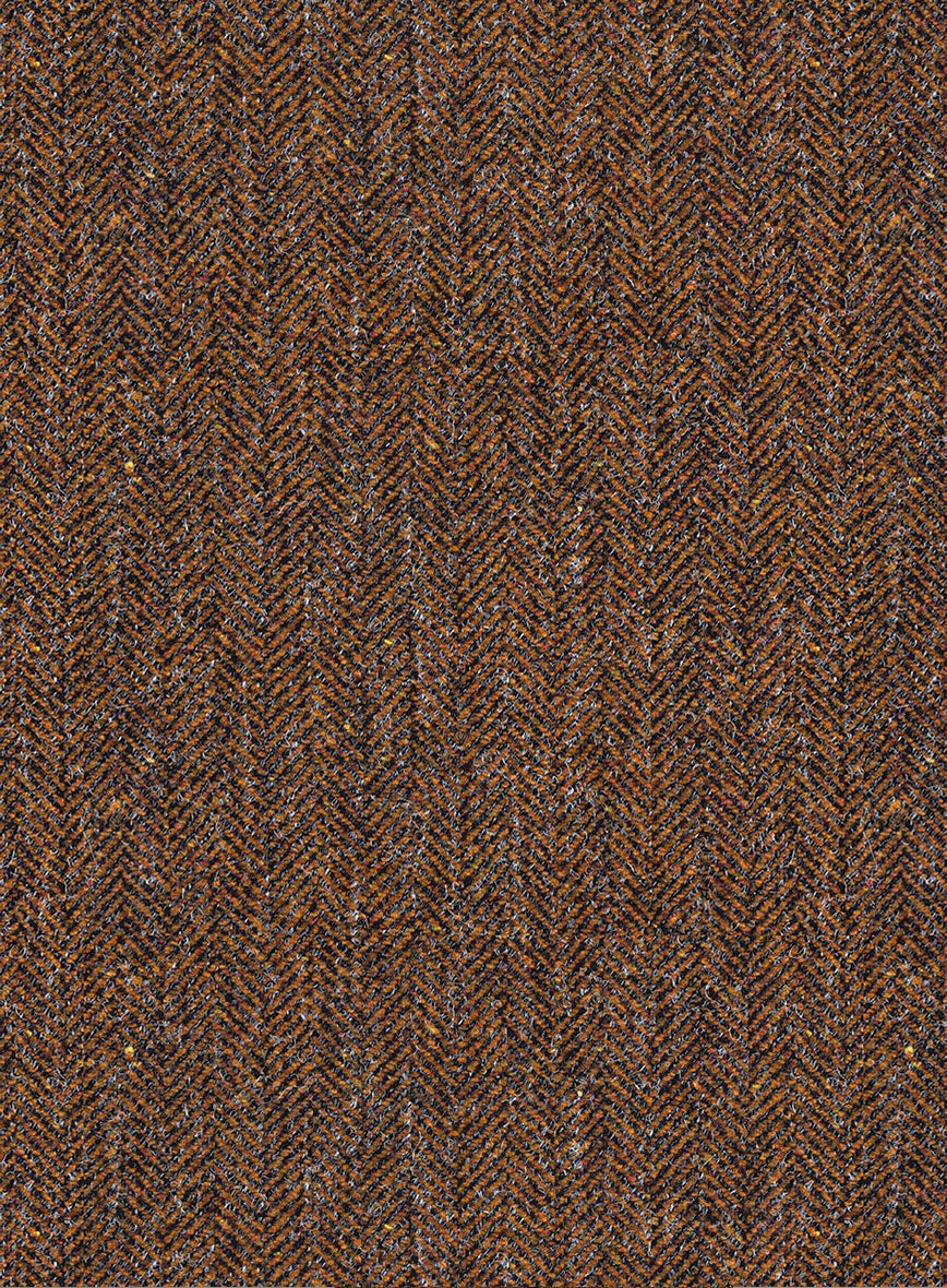 Haberdasher Autumn Rust Tweed Jacket - StudioSuits