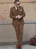 Haberdasher Autumn Rust Tweed Suit - StudioSuits