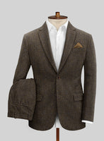 Haberdasher Brown Tweed Suit - StudioSuits