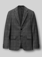 Hardy Minnis Adali Gray Check Wool Suit - StudioSuits