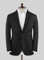 Hardy Minnis Black Twill Wool Jacket - StudioSuits