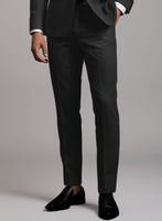 Hardy Minnis Black Twill Wool Suit - StudioSuits