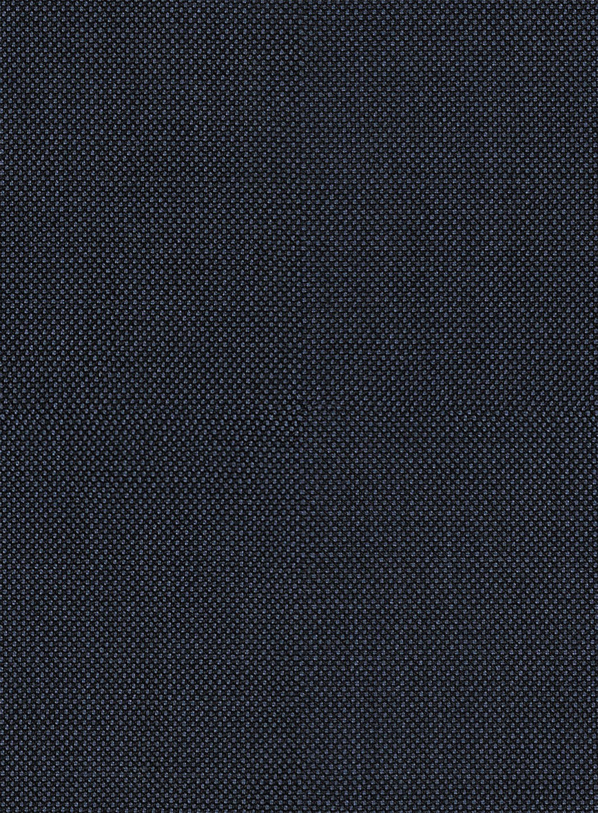 Hardy Minnis Blue Birdseye Wool Pants - StudioSuits