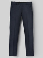 Hardy Minnis Blue Nailhead Wool Pants - StudioSuits