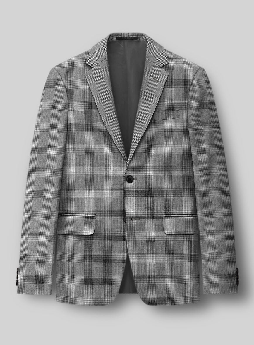 Hardy Minnis BW Glen Wool Jacket - StudioSuits