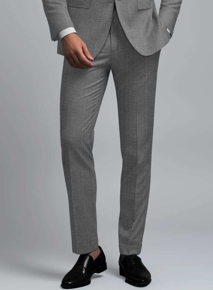 Hardy Minnis BW Glen Wool Suit - StudioSuits