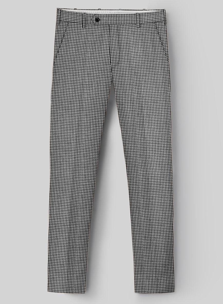 Hardy Minnis BW Houndstooth Wool Suit - StudioSuits