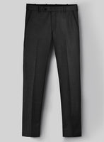 Hardy Minnis Charcoal Sharkskin Wool Suit - StudioSuits