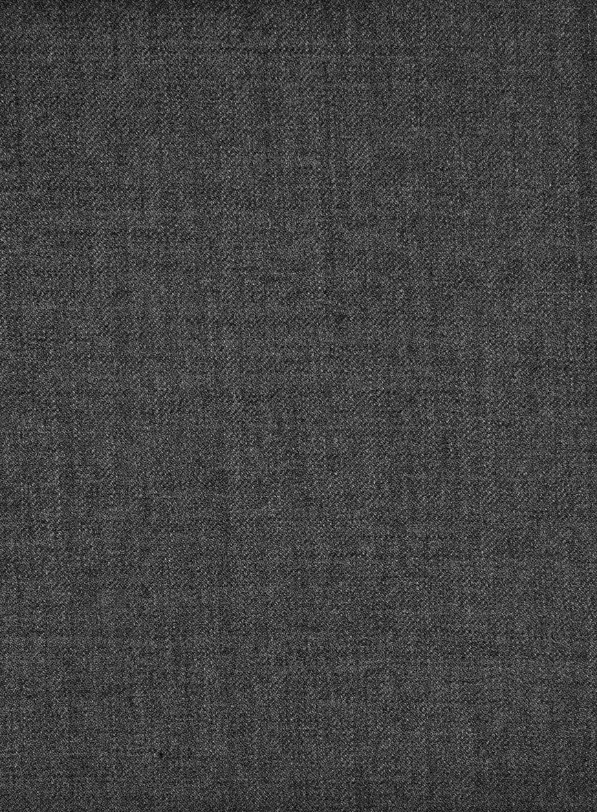 Hardy Minnis Charcoal Twill Wool Suit - StudioSuits