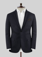 Hardy Minnis Deep Blue Twill Wool Jacket - StudioSuits