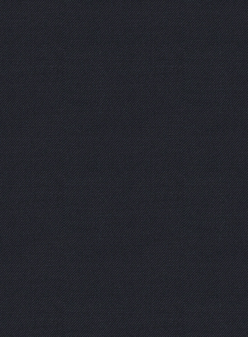 Hardy Minnis Deep Blue Twill Wool Suit - StudioSuits