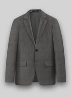 Hardy Minnis Gray Glen Wool Jacket - StudioSuits