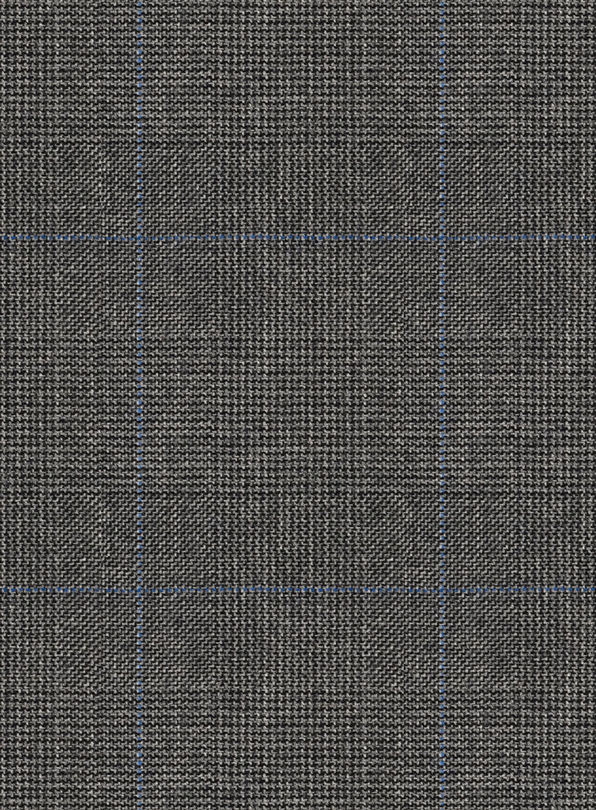 Hardy Minnis Gray Glen Wool Suit - StudioSuits