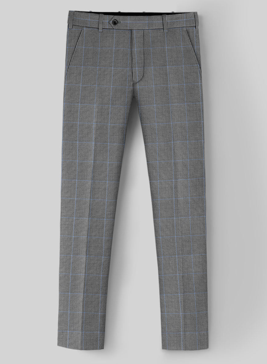 Hardy Minnis Houndstooth Check Wool Suit - StudioSuits