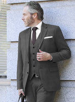 Hardy Minnis Pane Gray Wool Jacket - StudioSuits