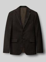 Hardy Minnis Deep Brown Twill Wool Suit - StudioSuits